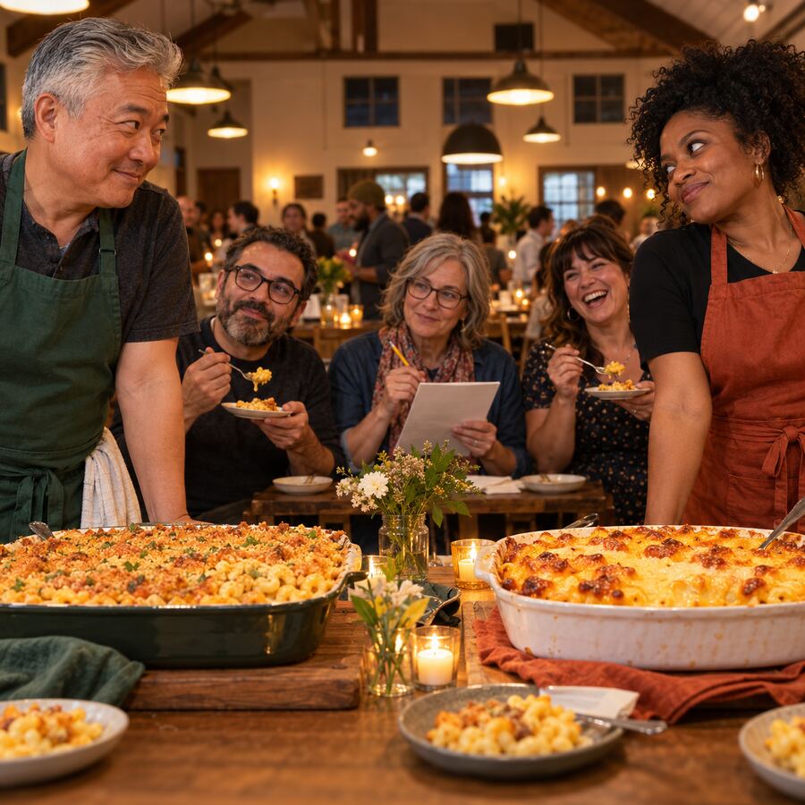 Comfort Food. Serious Opinions.: friends cooking and tasting together