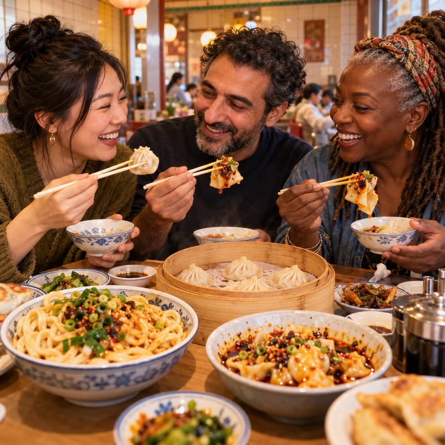 Dumpling Crawl with friends
